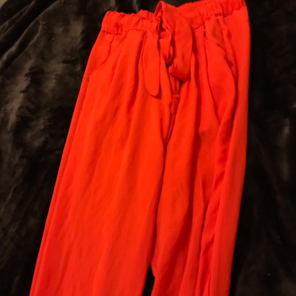 Red pants